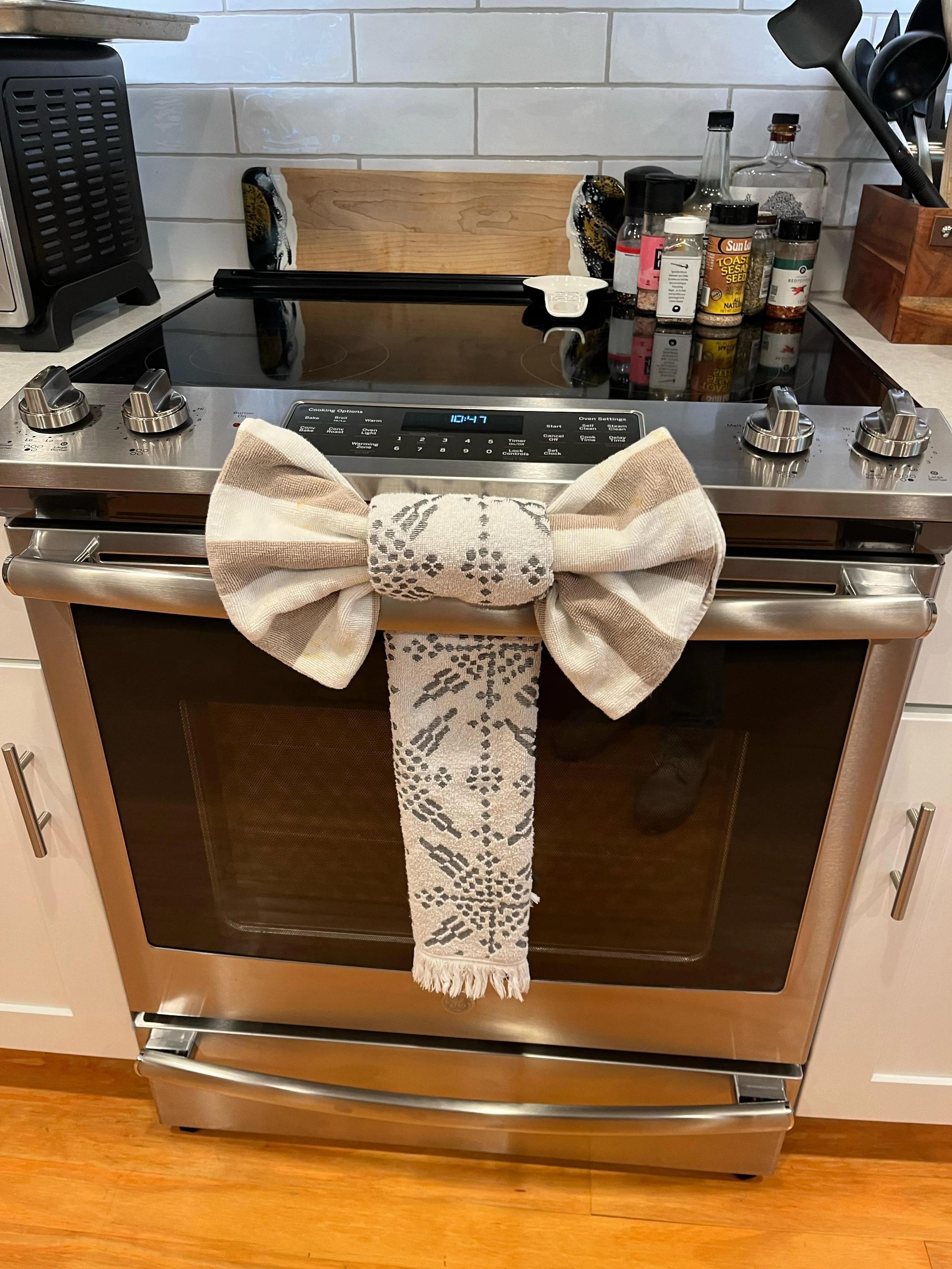 Close up of detailed cleaning